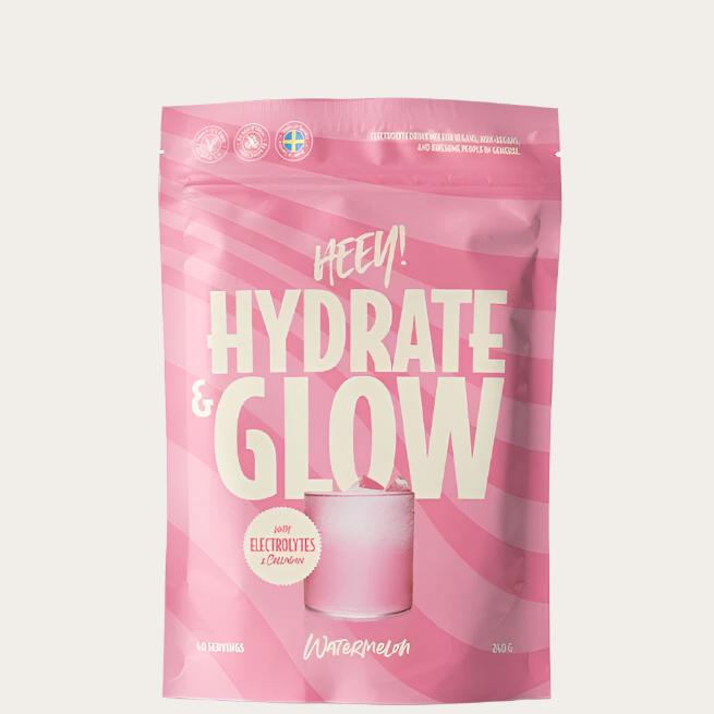 Heey! Elektrolyter + Coll-egan® Vattenmelon 240 g