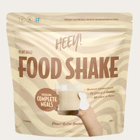Heey! Vegansk Food Shake Måltidsersättning Jordnötssmör Banan 1400 g