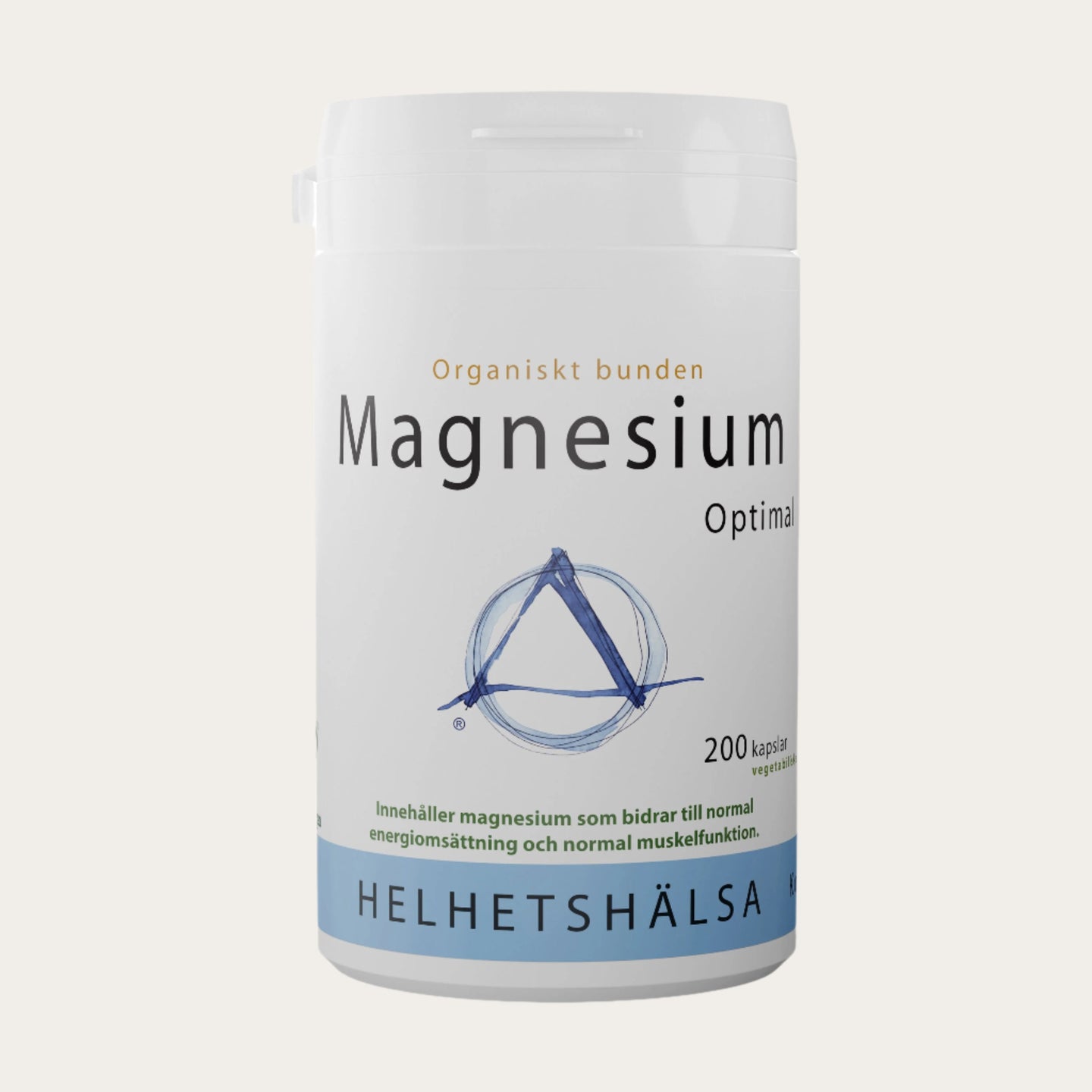 Helhetshälsa MagnesiumOptimal 200 kapslar