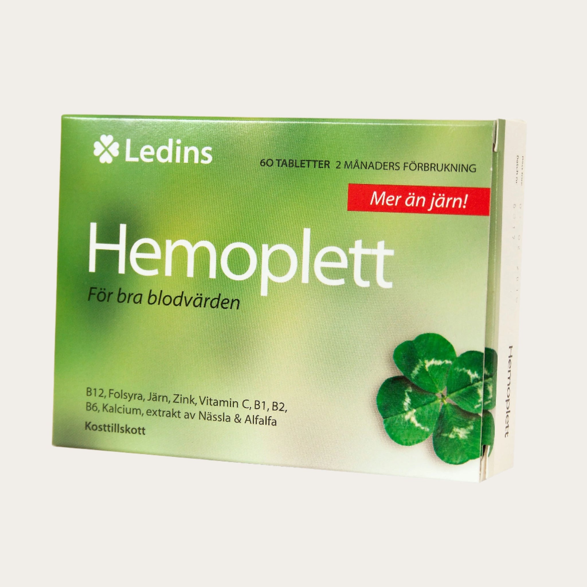 Hemoplett 60 tabletter