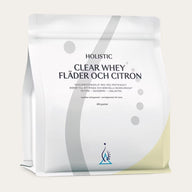 Holistic Clear Whey vassleproteinisolat fläder och citron, 40