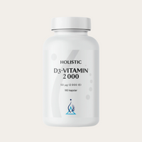 Holistic D3-vitamin 2000, 180 kapslar