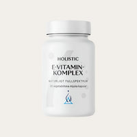 Holistic E-vitaminkomplex, 30 kapslar