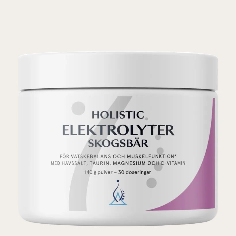 Holistic Elektrolyter 140 g Skogsbär