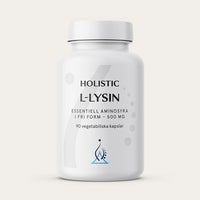 Holistic L-Lysin 500 mg, 90 kapslar