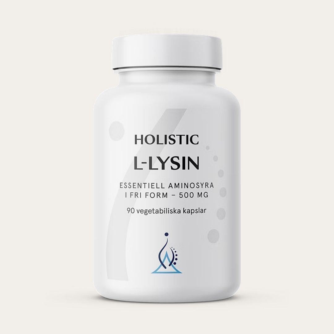 Holistic L-Lysin 500 mg, 90 kapslar