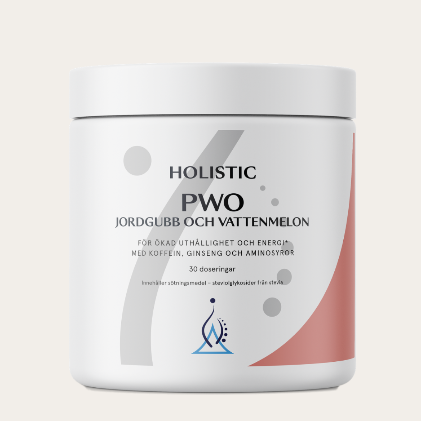 Holistic PWO jordgubb och vattenmelon, 345 g