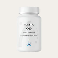 Holistic Q10 Coenzyme 60 mg 60 vegetabiliska kapslar