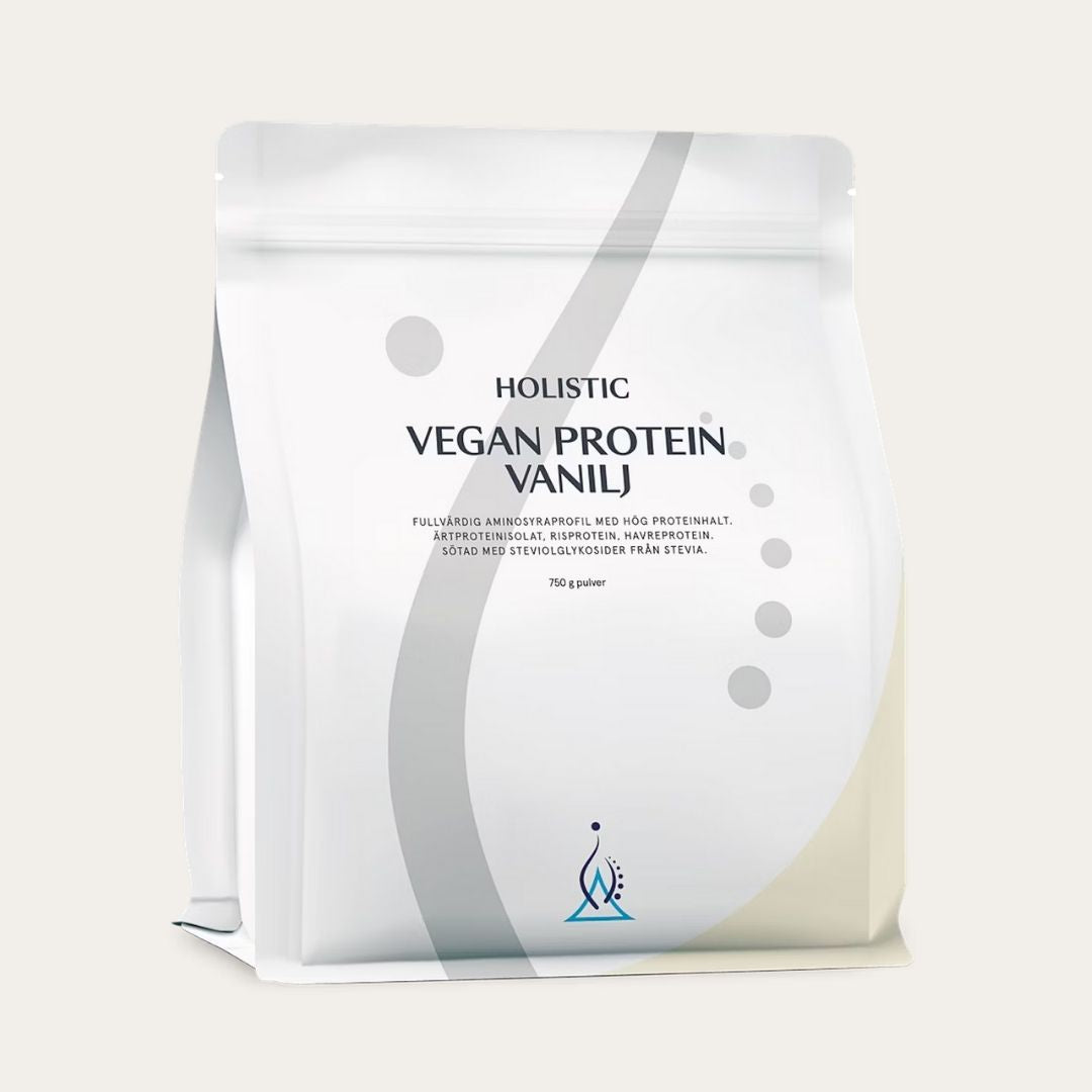 Holistic Vegan Protein Vanilj, 750 g