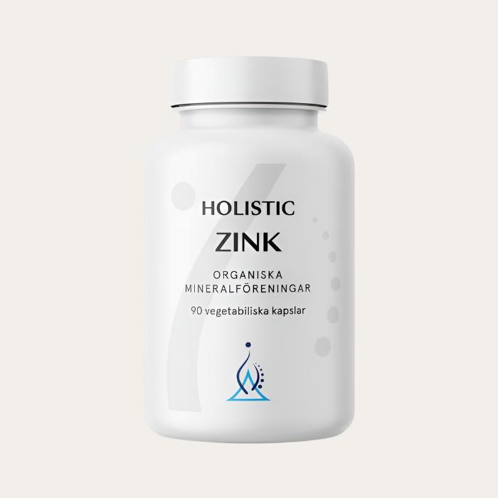 Holistic Zink 25 mg, 90 kapslar