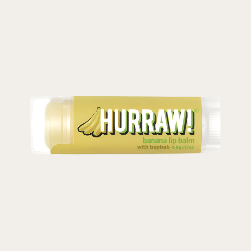 Hurraw Lip Balm Banana 4,8g
