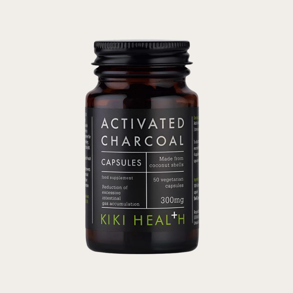 KIKI Health Activated Charcoal Capsules 50 kapslar