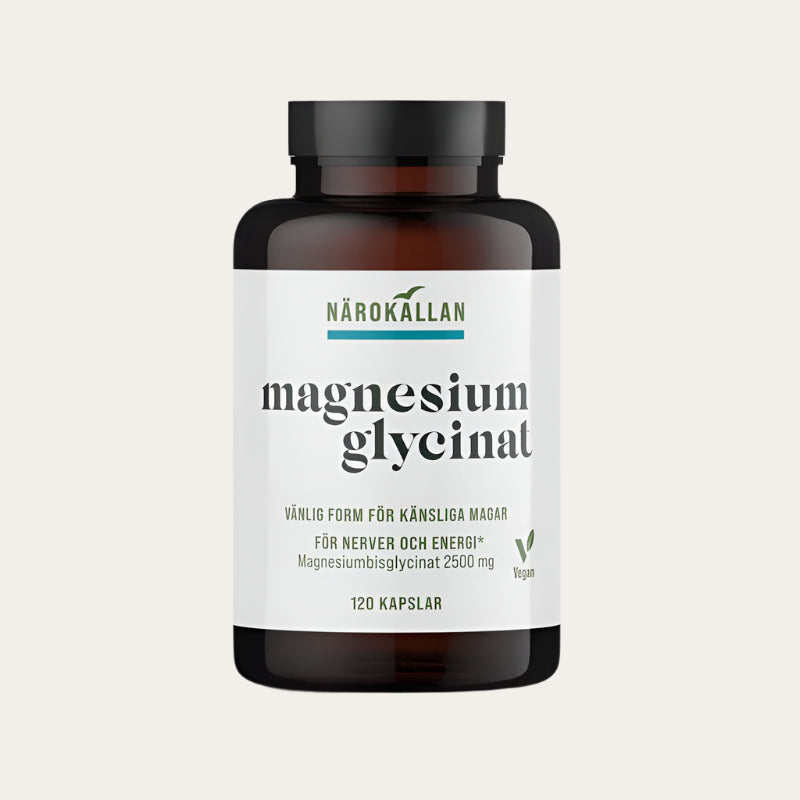 Köp Närokällan Magnesiumglycinat 120 kapslar