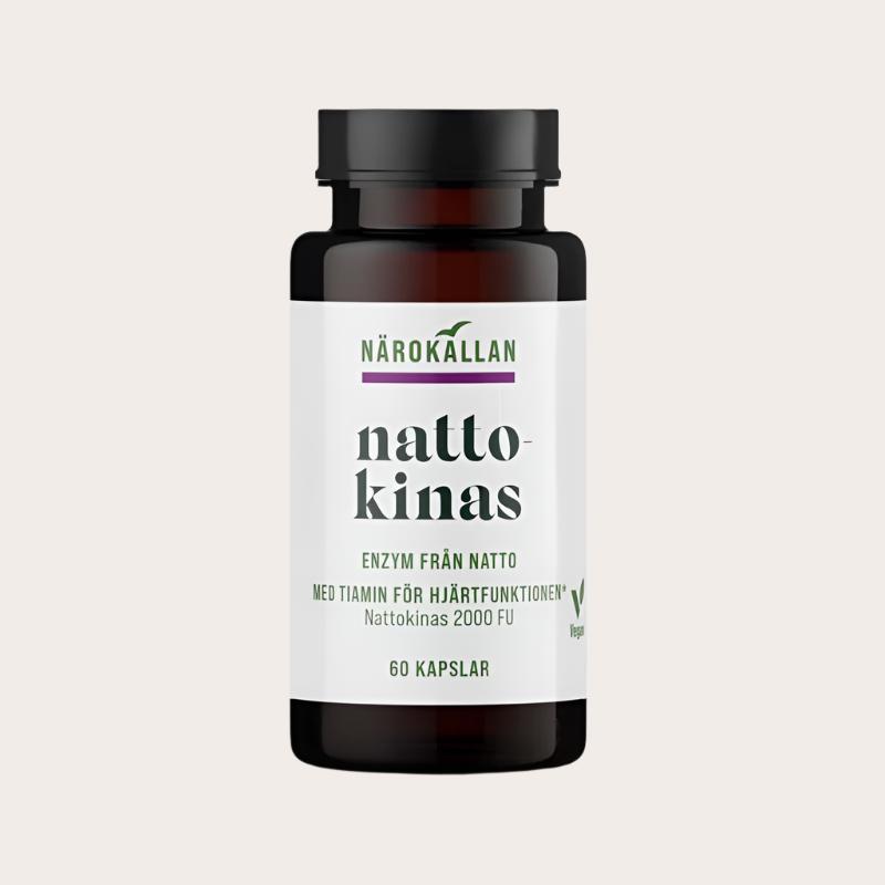 Köp Närokällan Nattokinas 60 kapslar