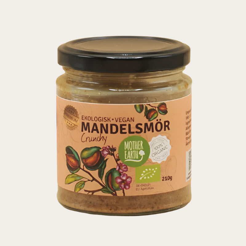 Mandelsmör Crunchy RAW Premium 210g
