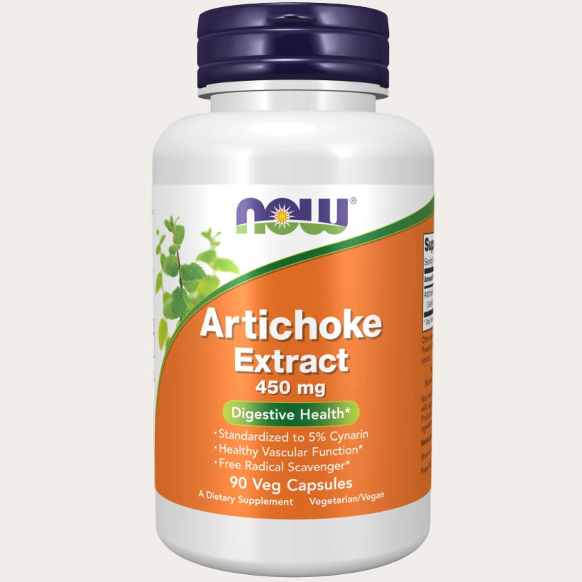 NOW Artichoke Extract 450 mg 90 Kapslar
