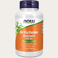 NOW Artichoke Extract 450 mg 90 Kapslar