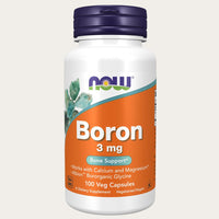 NOW Boron 3mg 100 Kapslar