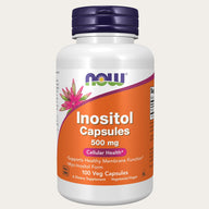 NOW Inositol 500 mg 100 Kapslar