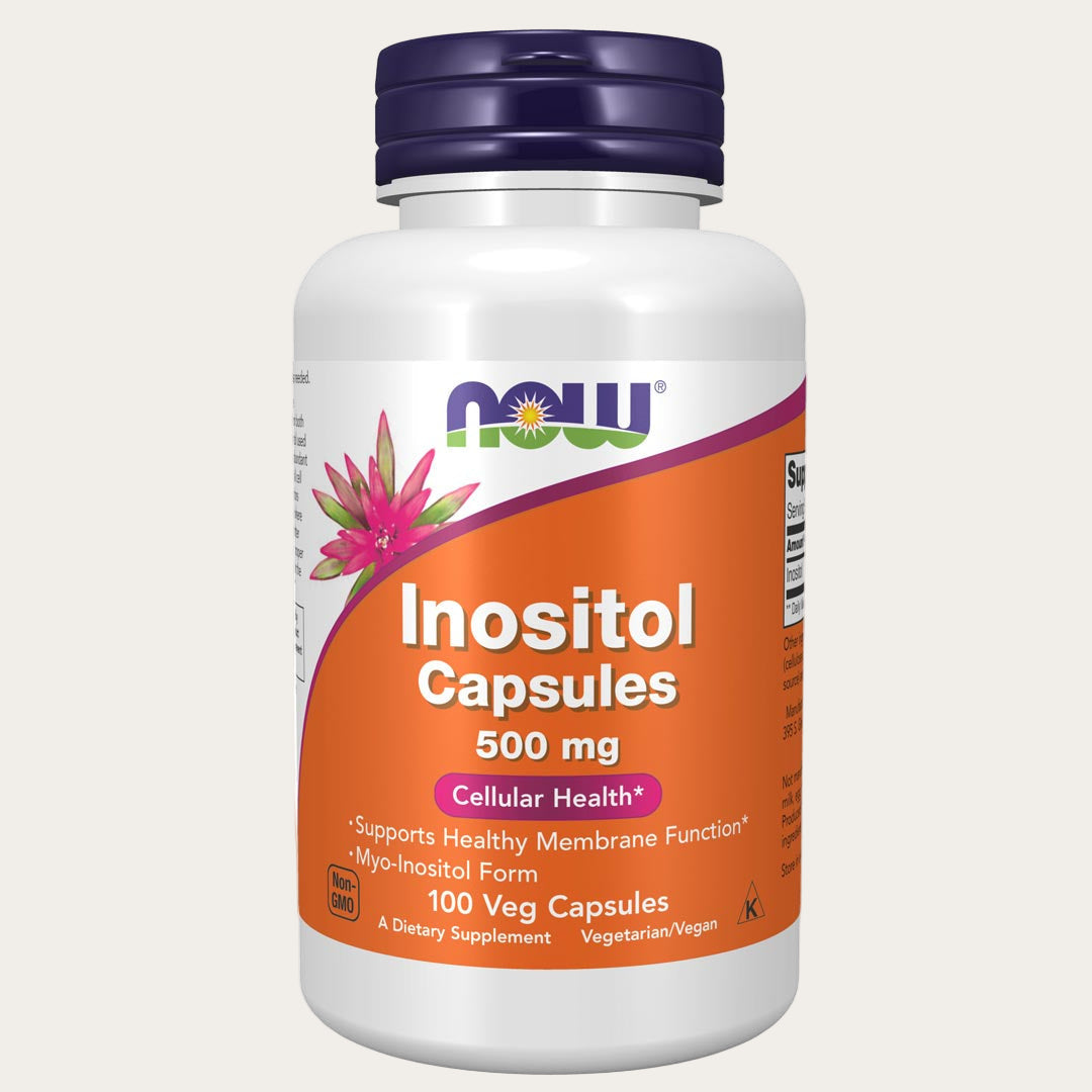 NOW Inositol 500 mg 100 Kapslar