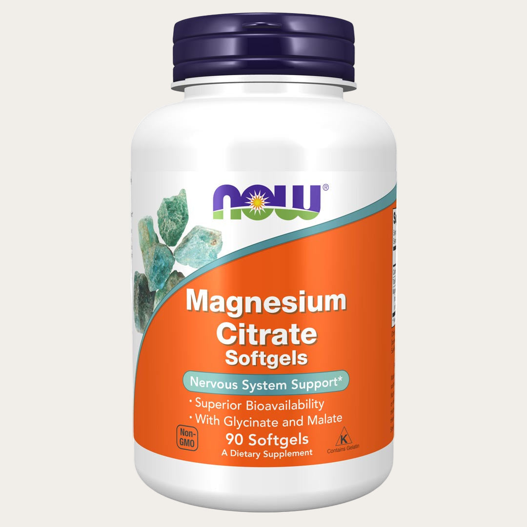 NOW Magnesium Citrate 134 mg 90 Kapslar