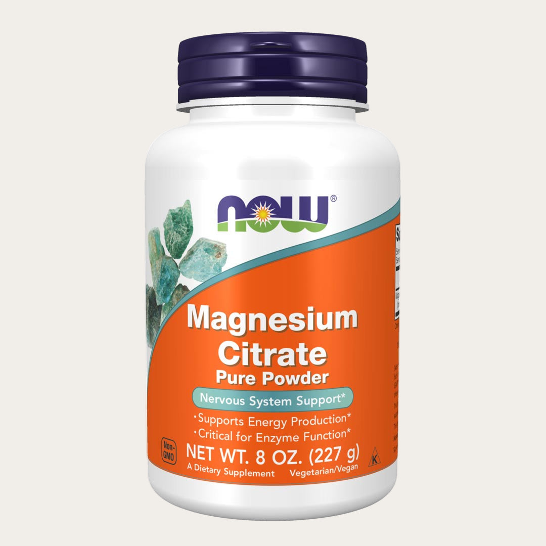 NOW Magnesium Citrate Powder 227 g