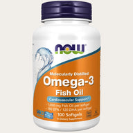 NOW Omega-3 100 Kapslar