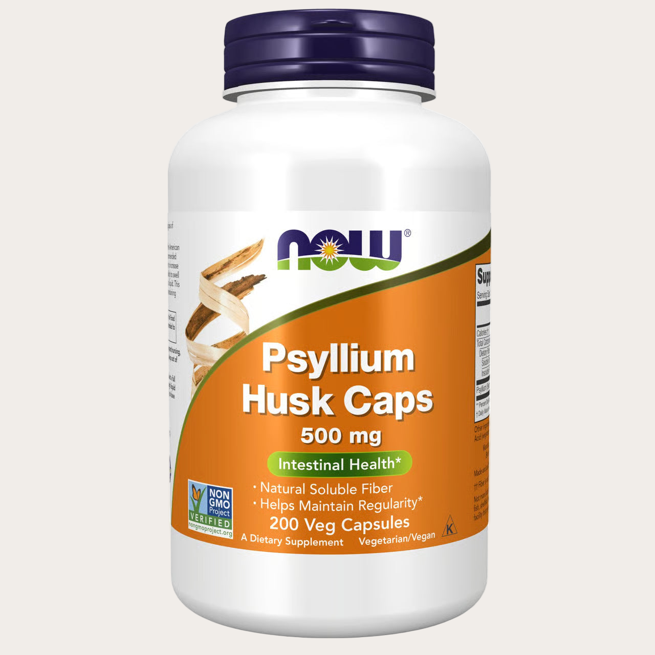 NOW Psyllium Husk Caps 500 mg 200 veg Kapslar