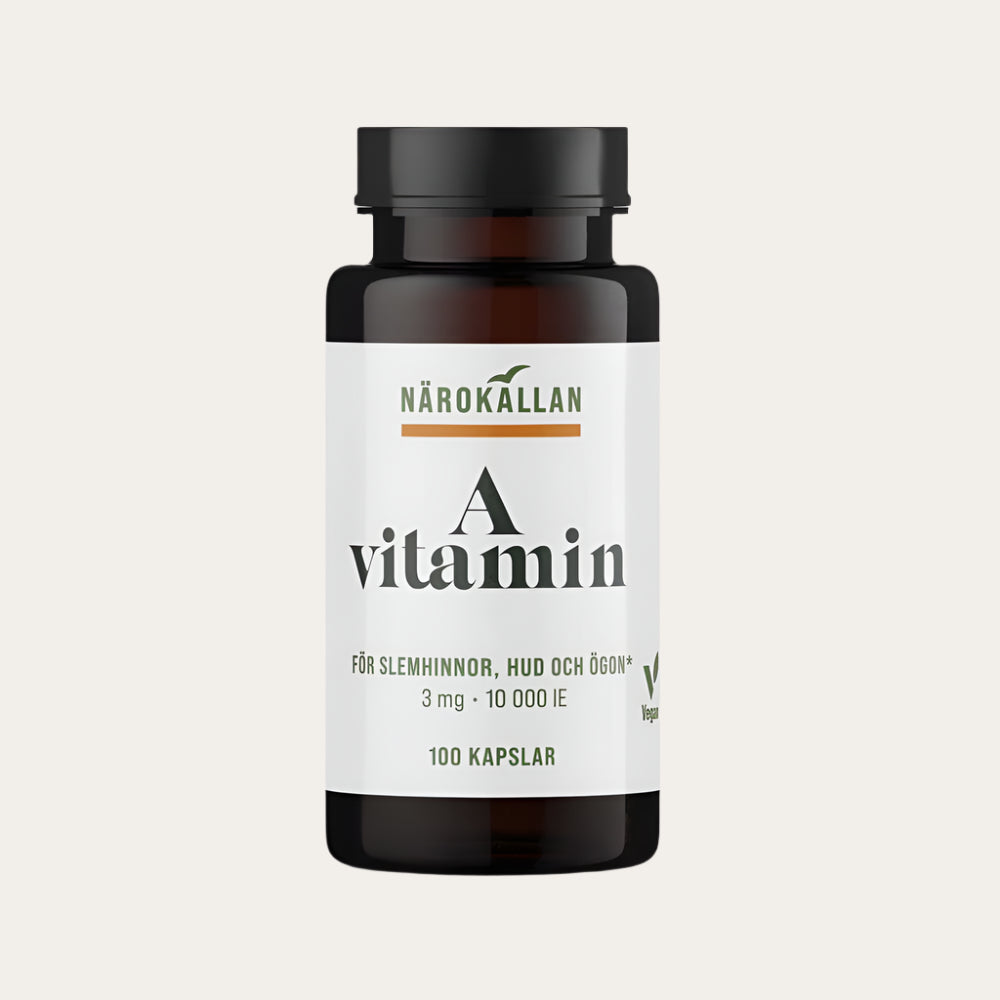 Närokällan A-vitamin 100 kapslar