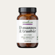 Närokällan D-mannos + Tranbär 60 kapslar