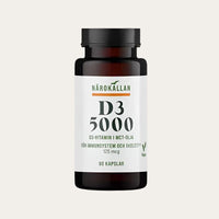 Närokällan D3 5000 Vegan 90 kapslar