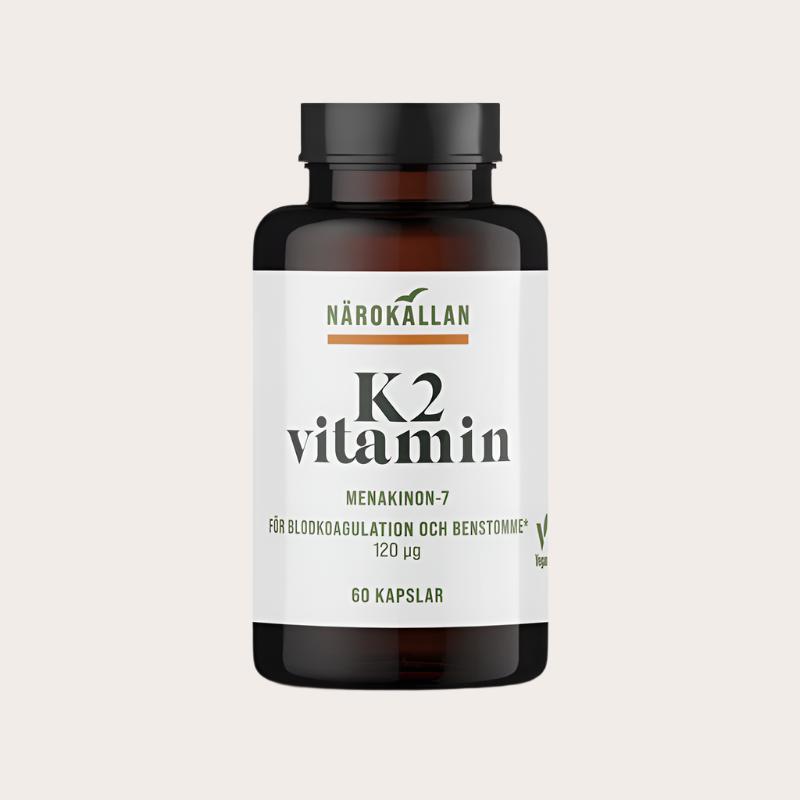 Närokällan K2 Vitamin 60 kapslar