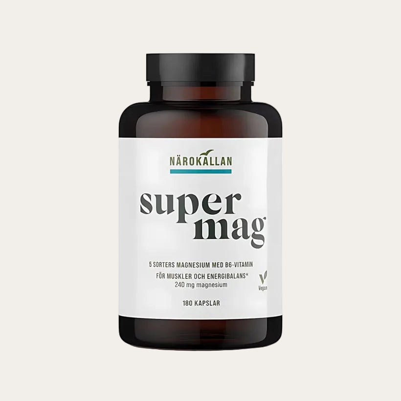 Närokällan Super Mag 180 kapslar