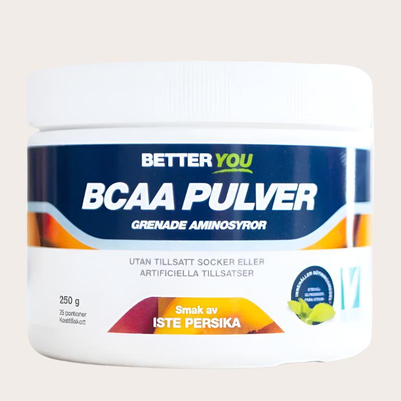 Naturligt BCAA Pulver Iste Persika 250g