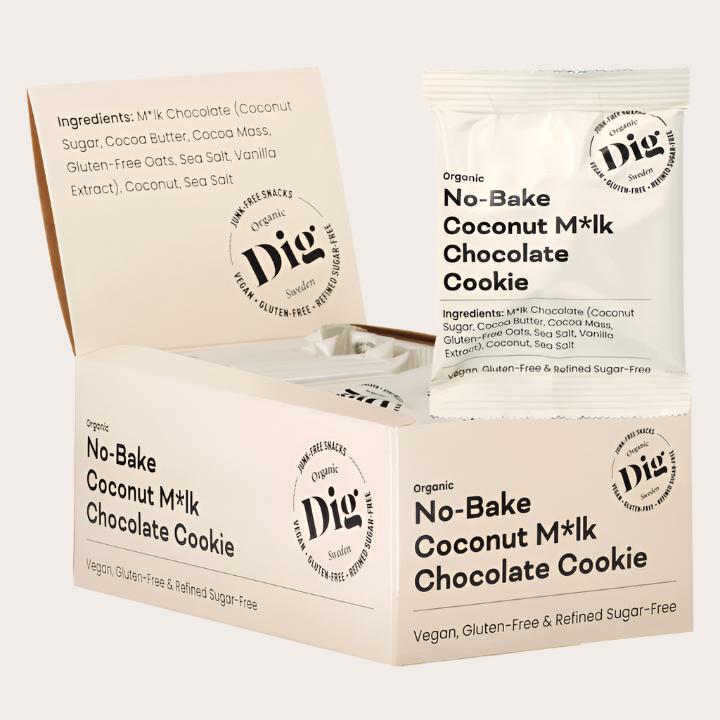 No-Bake Coconut M*lk Chocolate Cookie 30g