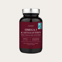 Nordbo Omega-3 & Astaxanthin 90 kapslar