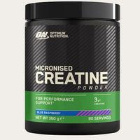 Optimum Nutrition Creatine Powder 360 g Blue Raspberry