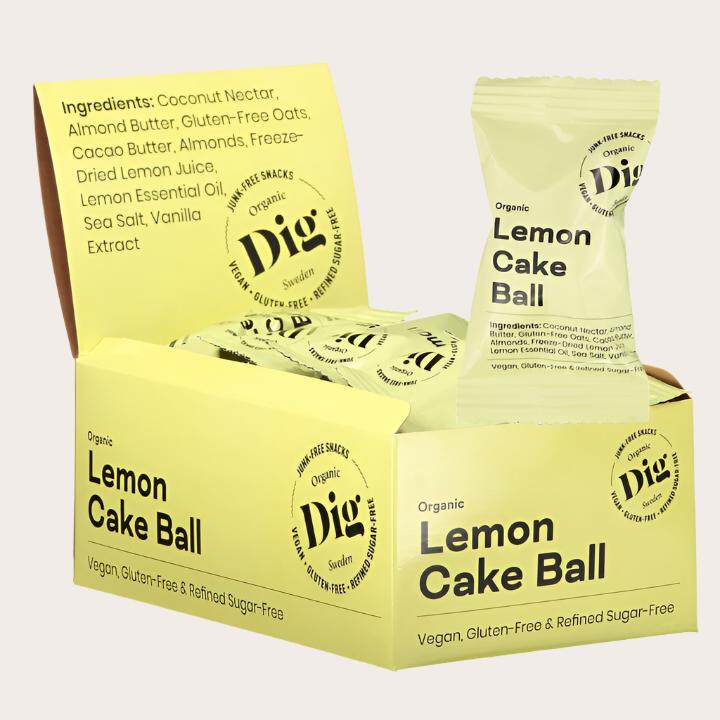 Organic Lemon Cake Ball 25g