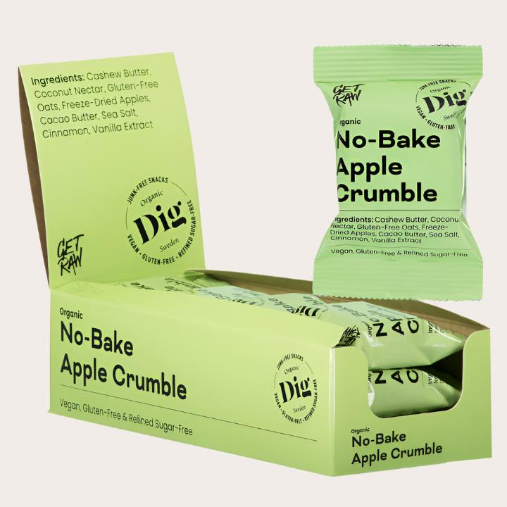 Organic No-Bake Apple Crumble 35g