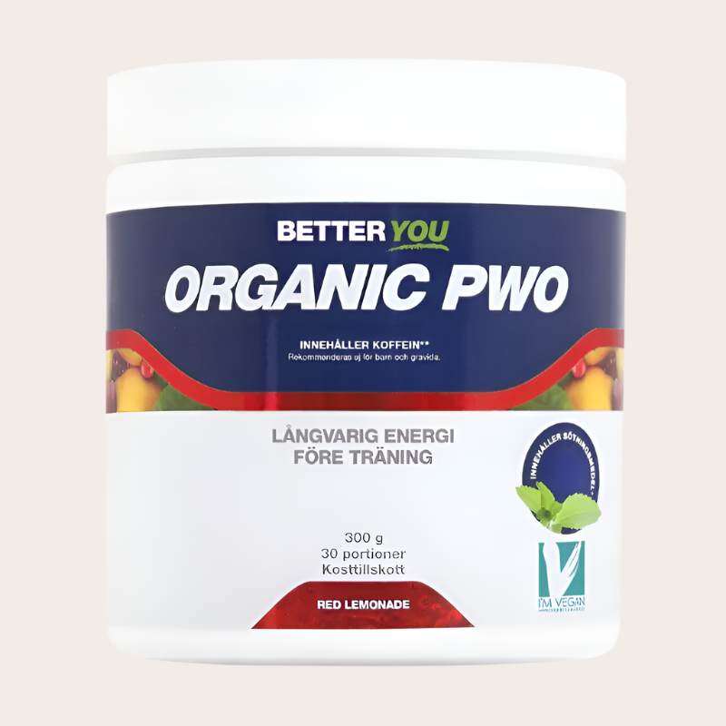 Better You Organic PWO 300g Red Lemonade