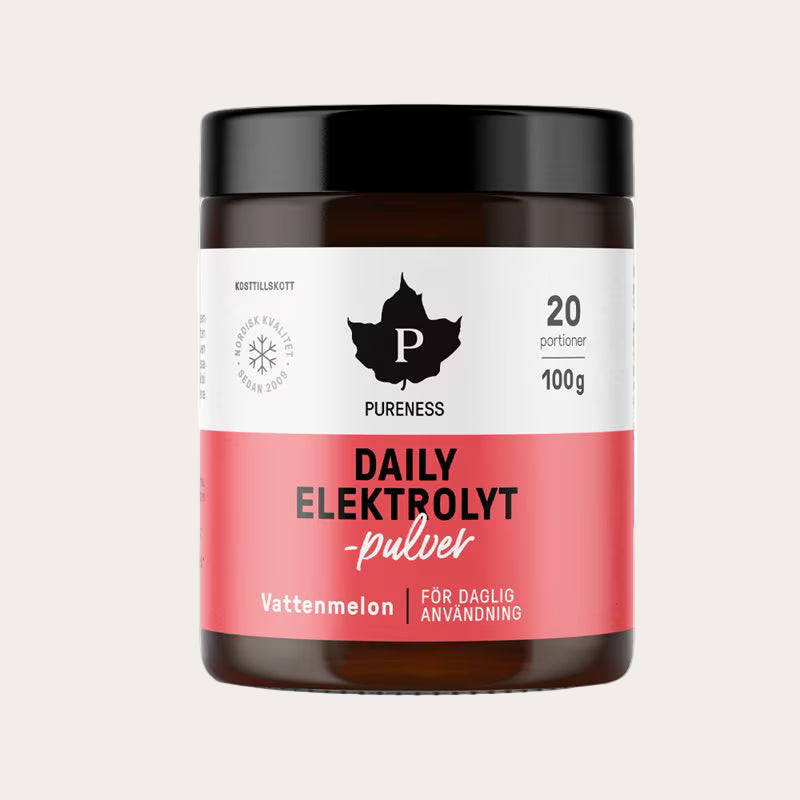 Pureness Daily Elektrolytpulver 100 g  Vattenmelon