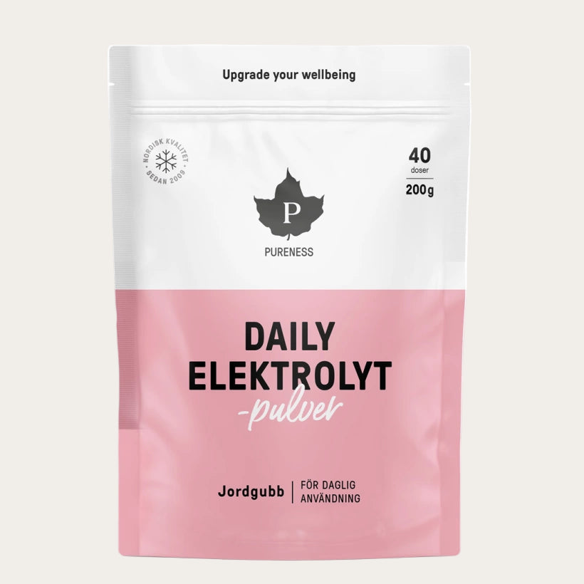 Pureness Daily Elektrolytpulver 200 g Jordgubb