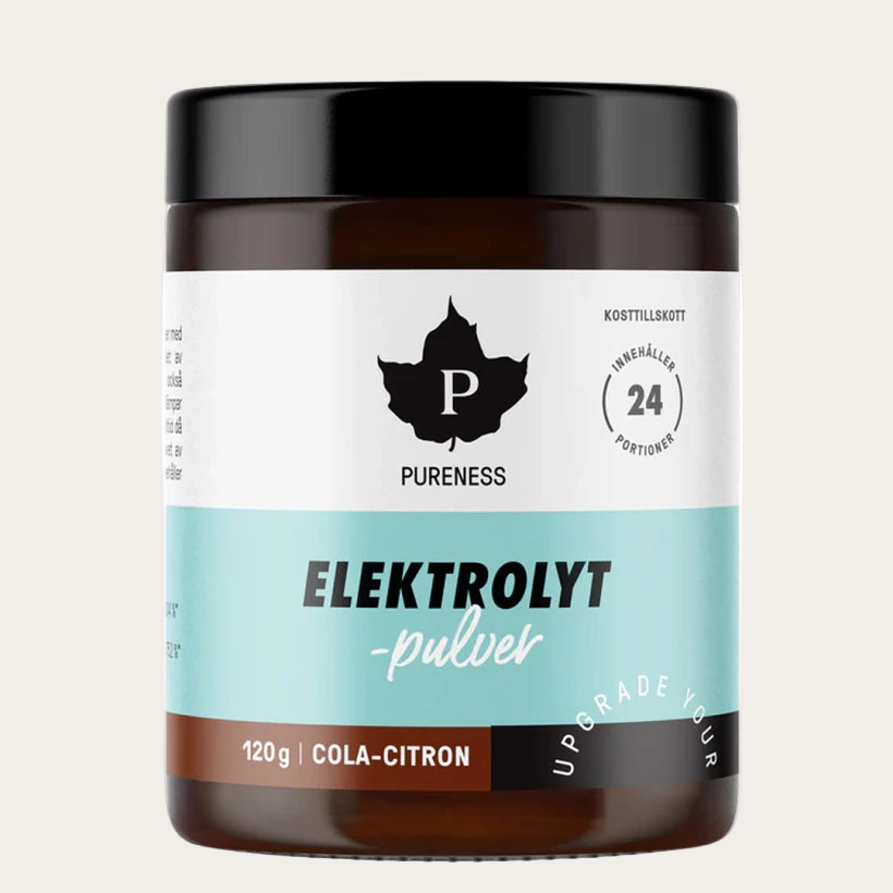 Pureness Elektrolytpulver 120 g Cola Citron | Vätskeersättning
