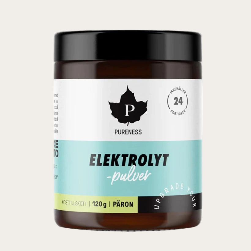 Pureness Elektrolytpulver 120 g Päron | Vätskeersättning