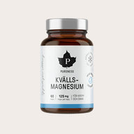 Pureness  Kvällsmagnesium 60 kapslar | Sömn & avslappning
