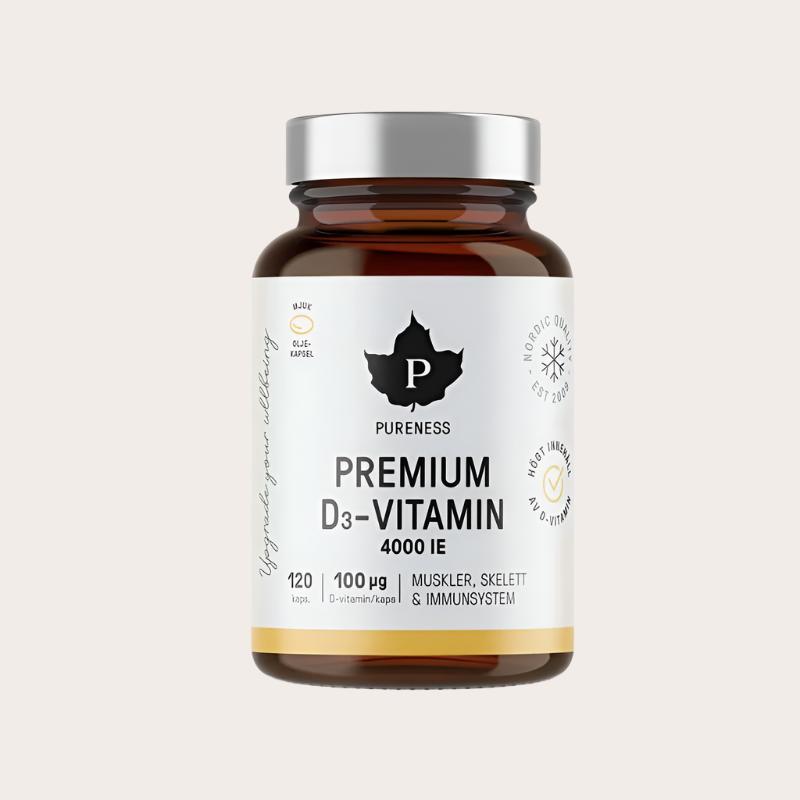 Pureness Premium D-vitamin 120 kapslar
