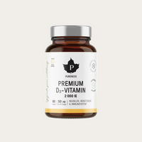 Pureness Premium D3-vitamin 2000 IE 60 Kapslar