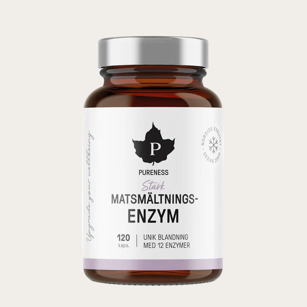 Pureness Starkt Matsmältningsenzym 120 Kapslar