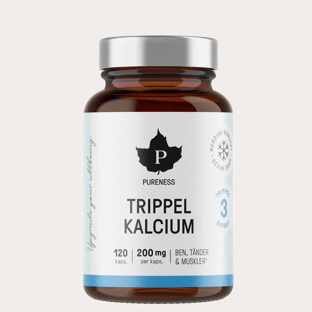 Pureness Trippel Kalcium 120 Kapslar