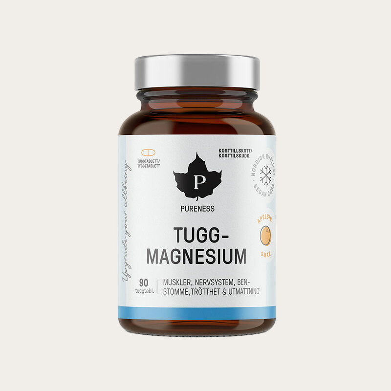 Pureness Tuggmagnesium 90 tabletter
